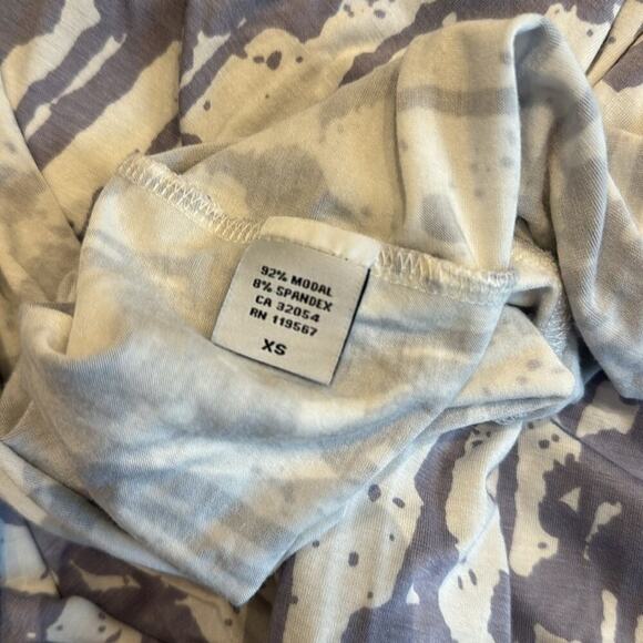 Rachel Pally Strapless Maxi Dress Jersey Knit Grecian column XS NWOT printed - Picture 6 of 8